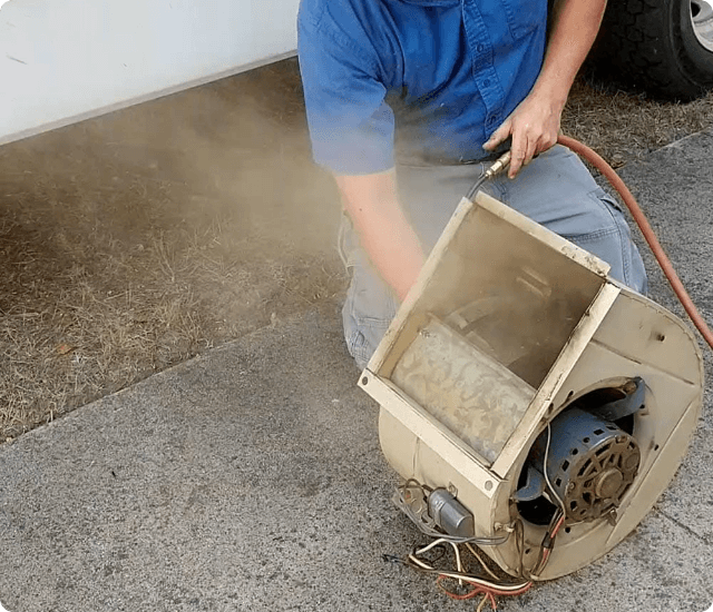 Blower Cleaning Service