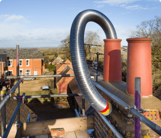 Chimney Flue Installation