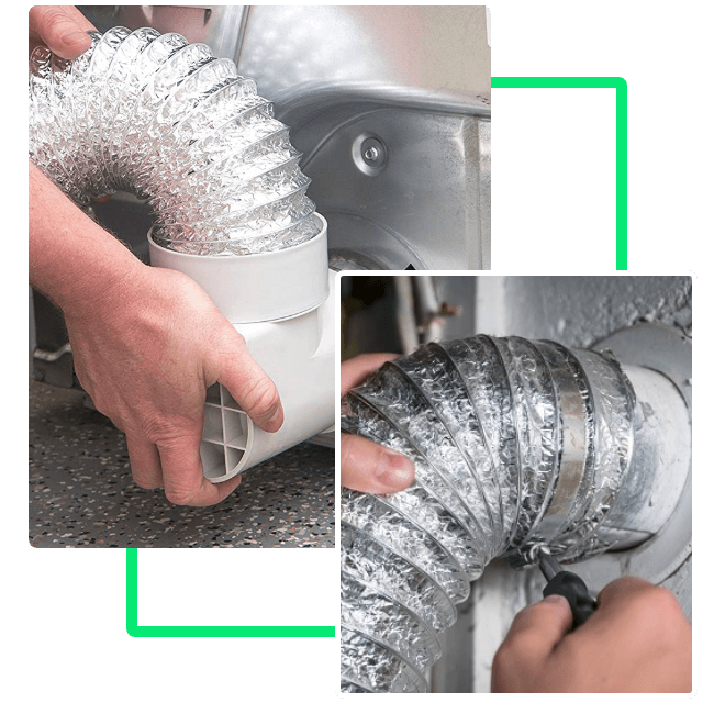 Dryer Vent Repair process