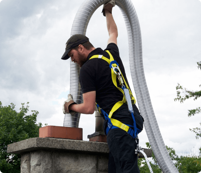 Chimney Flue Installation