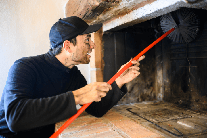 Professional Chimney sweep in Essex County