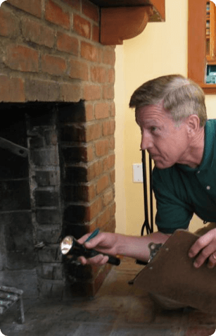Chimney sweep service in Essex County