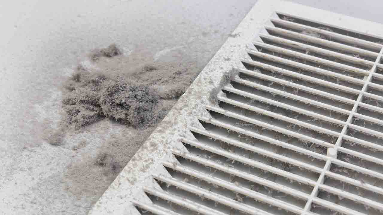 Causes Buildup in Air Ducts