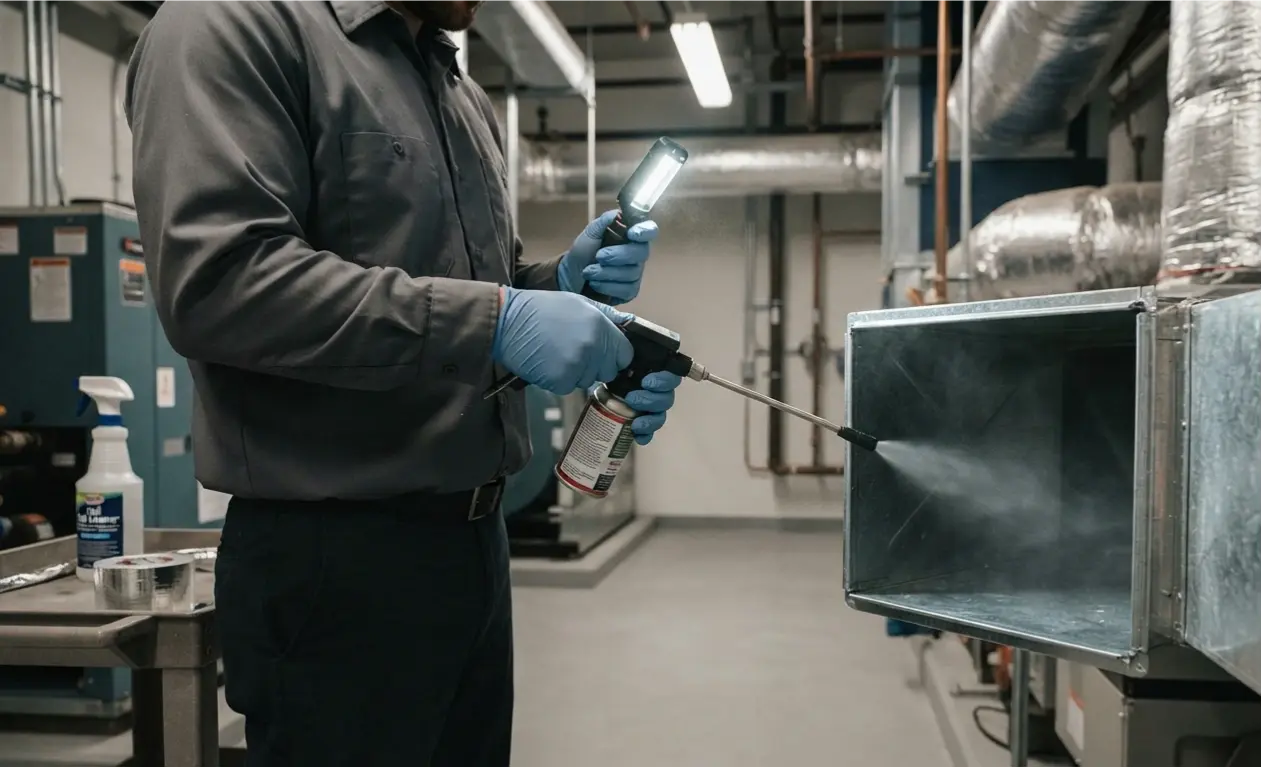 Should the HVAC System Air Ducts Be Sanitized?